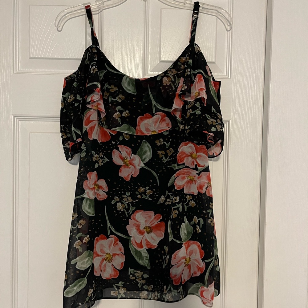 Cabi navy blue blouse medium